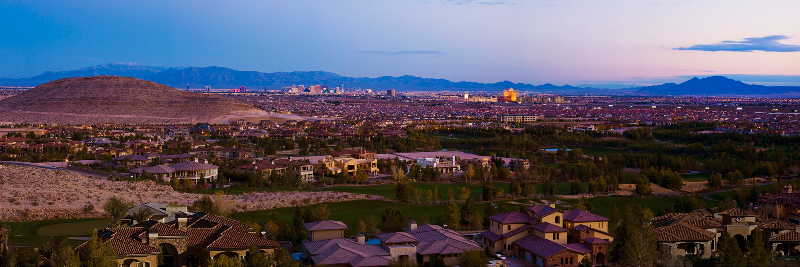 Skyline of Las Vegas, Nevada
